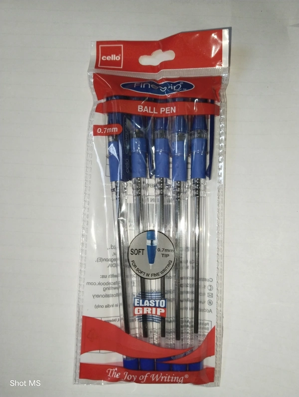 Cello Finegrip Ball Pen  - Blue