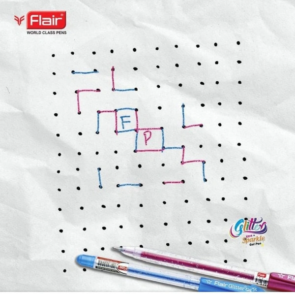 Flair Glitter Xtra Sparkle Gel Pen