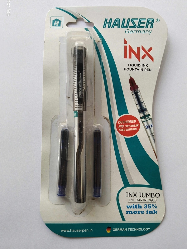 Hauser Germany Inx Fountain Pen - Blue