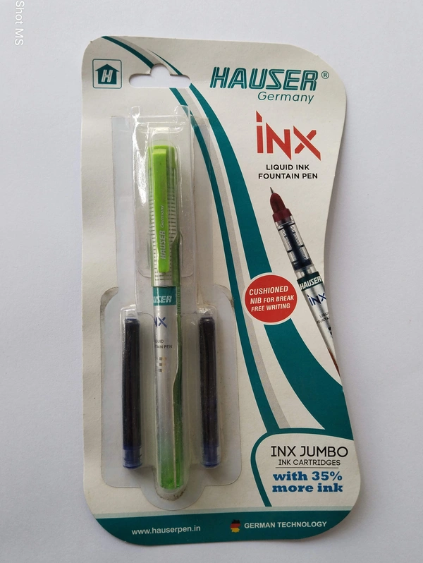Hauser Germany Inx Fountain Pen - Blue