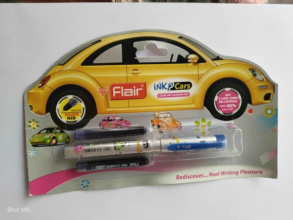 Flair Inkycars Fountain Pen  - Blue