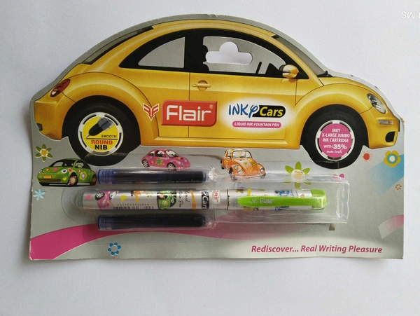 Flair Inkycars Fountain Pen  - Blue