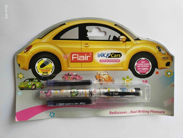 Flair Inkycars Fountain Pen  - Blue