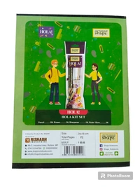 Shape 2 Line Hindi = Royal Notebook - 172