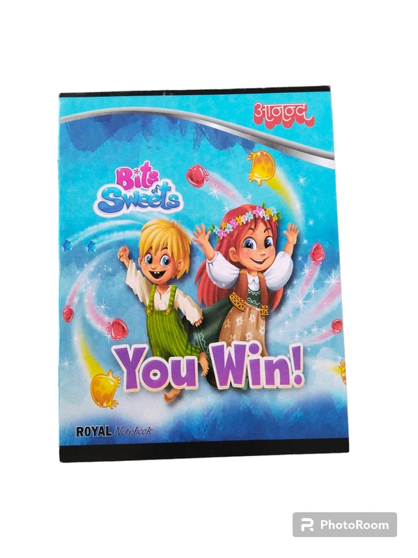 Shape 2 Line Hindi = Royal Notebook - 40