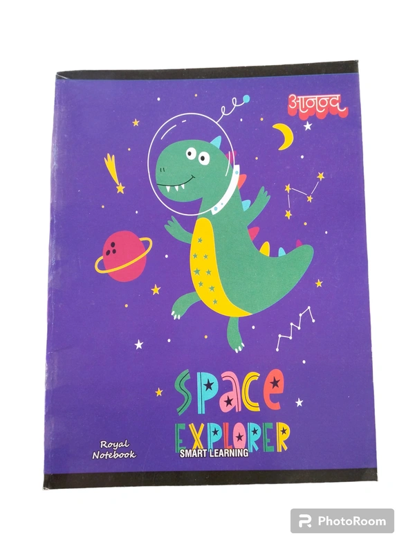 Shape Single Line Royal Notebook  - 108