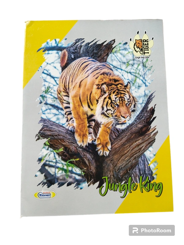 Shree Navneet  Monkey Yellow Page A4 Rough Notebook  - 112, A4