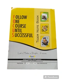 Shree Navneet  Monkey Yellow Page A4 Rough Notebook  - 112, A4
