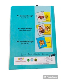 Shree Navneet  Monkey Yellow Page A4 Rough Notebook  - 400, A4
