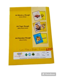 Shree Navneet  Monkey Yellow Page A4 Rough Notebook  - 348, A4