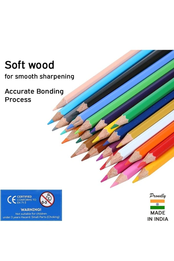 Doms 24 Shades Colour Pencils 