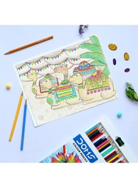 Doms 24 Shades Colour Pencils 