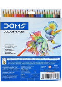 Doms 24 Shades Colour Pencils 