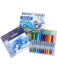 Doms  DOMS 14 Shades Brush Pen 