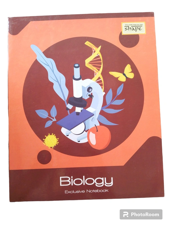 Shape Biology Practical Exercise Notebook With Hard Cover  - 96