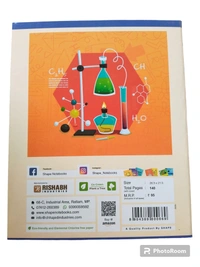 Shape Chemistry Practical Exercise Notebook With Hard Cover  - 140