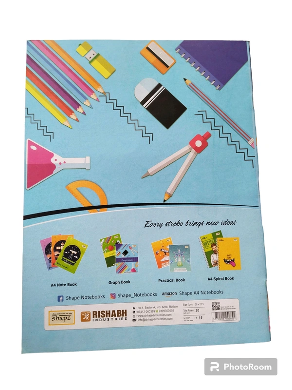 Shape Graph Book - 20