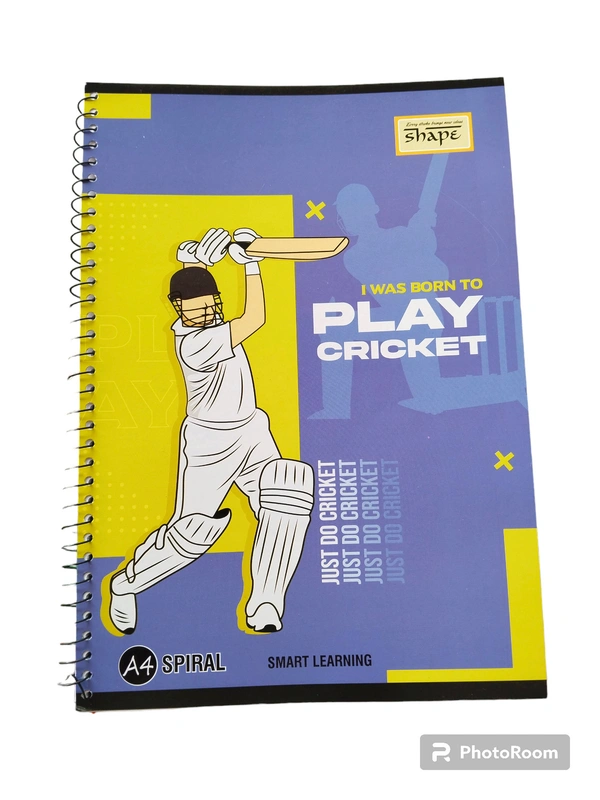 Shape Spiral Ruled Notebook - 172