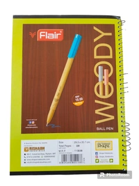 Shape Spiral Ruled Notebook - 220
