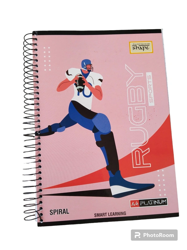 Shape Spiral Ruled Notebook - 404
