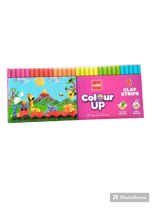Cello Colourup  6 Clay Strips  - 50 Gram