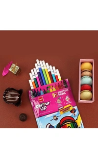 Cello ColourUp Sketch Pens - 12 Shades|Bright Sketch Pen Set for Kids|Non Toxic Colouring Range|Safe for Children