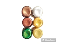 FABER CASTELL 6 Shades Fabric Colours Metallic 