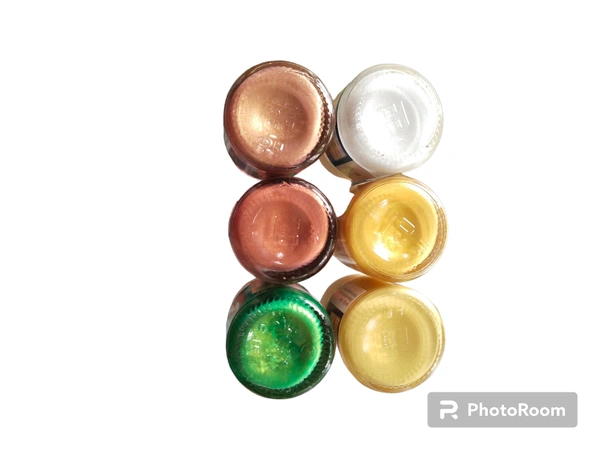 FABER CASTELL 6 Shades Fabric Colours Metallic 