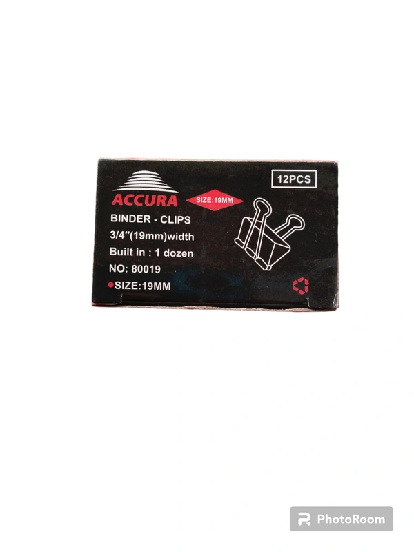 ACCURA BINDER CLIPS - 12 Pis