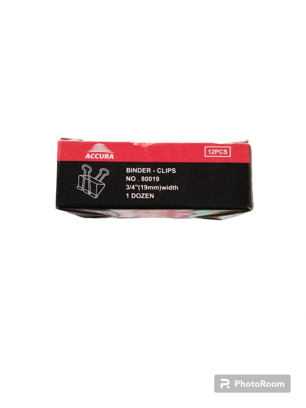 ACCURA BINDER CLIPS - 12 Pis