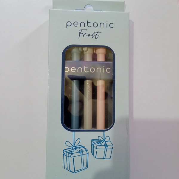 Pentonic  Linc Pentonic Frost Ball Pen Set Blue Black Red