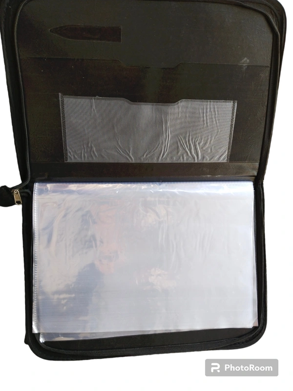 20 Folder File With Hard Lather Cover  - 20