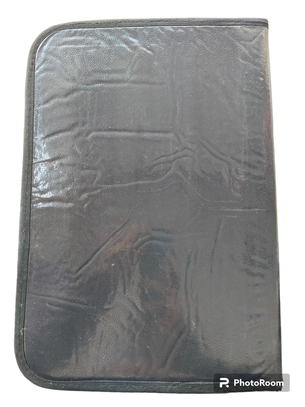 20 Folder File With Hard Lather Cover  - 20