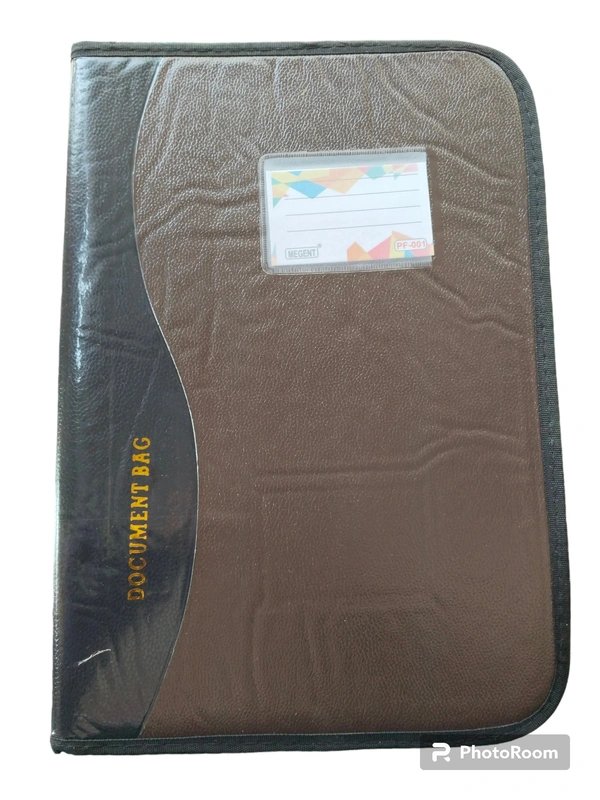 30 Folder File With Hard Lather Cover  - 30