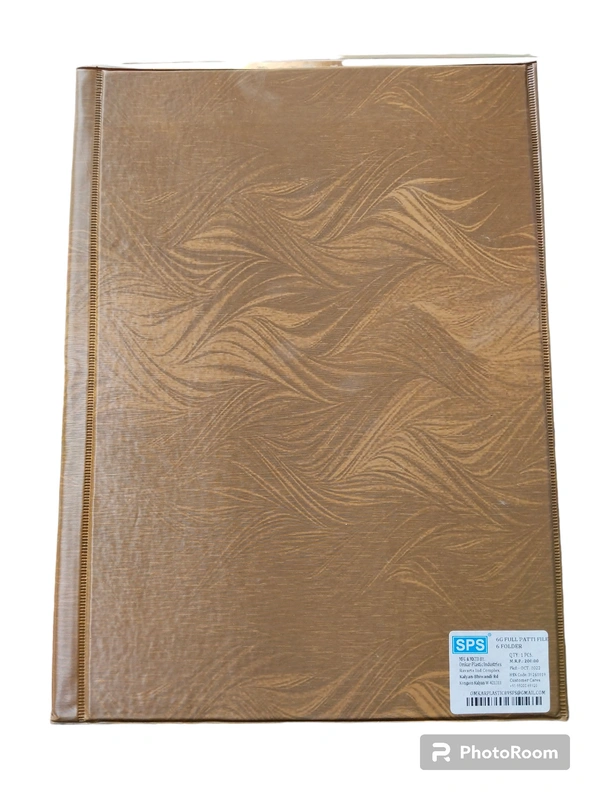 6 G - 18 Folder Patti File  - 18