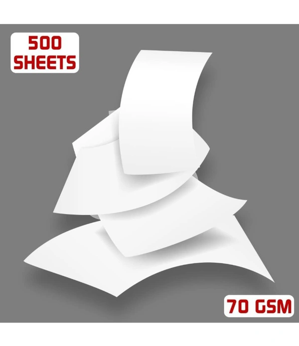 Eco Rise Printing PhotoCopy Paper A4 Size JK Paper ECO TREE FRIENDLY, 70 GSM 500 Sheet (Pack Of 1) - 500, A4