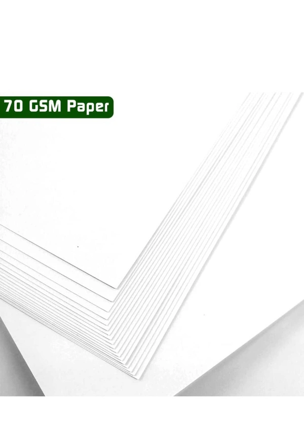 Eco Rise Printing PhotoCopy Paper A4 Size JK Paper ECO TREE FRIENDLY, 70 GSM 500 Sheet (Pack Of 1) - 500, A4