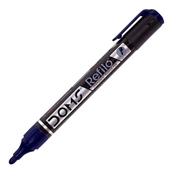 Doms Thick Permanent Marker  - Black