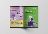 Shape Long Notebook Single Line  - 172