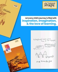 Shape Long Notebook Single Line  - 172