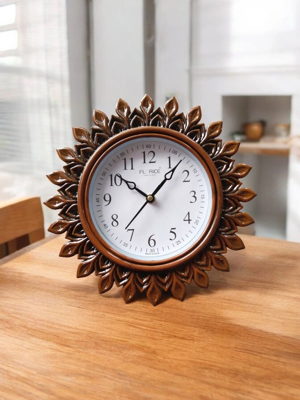 FLORICE Wall Clock 60 - 24*24 Cm