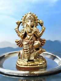 Bappa God Statues 53 - 10*17.5 Cm