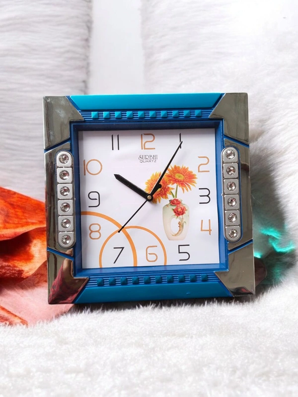 SURBHI Quartz Wall Clock 42 - 26*26 Cm