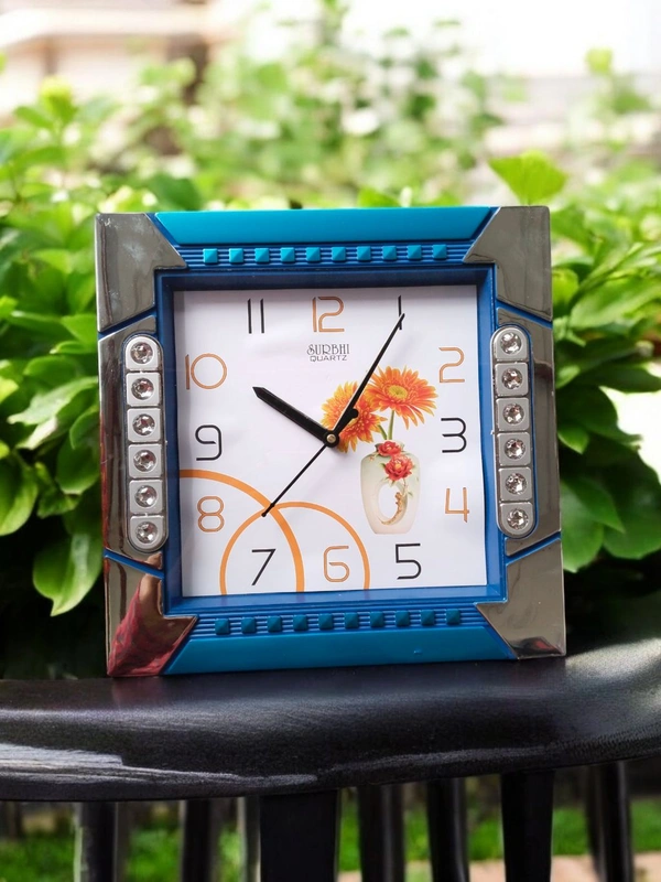 SURBHI Quartz Wall Clock 42 - 26*26 Cm
