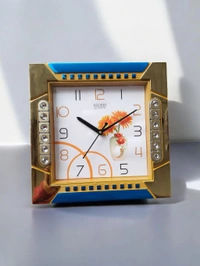 SURBHI Quartz Wall Clock 41 - 26*26 Cm