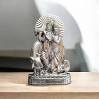 Radhe Krishna Shubh Kamna 121  - 15*21 Cm