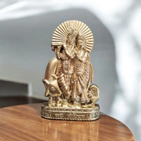 Radhe Krishna Shubh Kamna 120 - 15*21 Cm