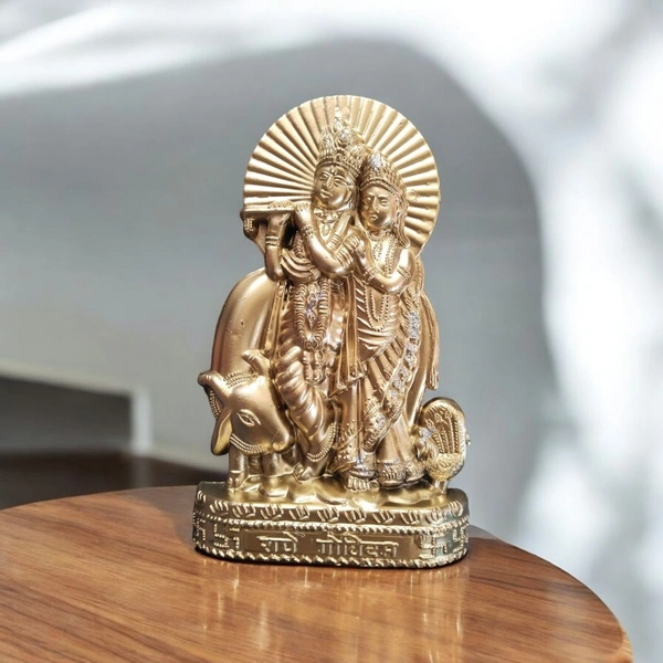 Radhe Krishna Shubh Kamna 120 - 15*21 Cm