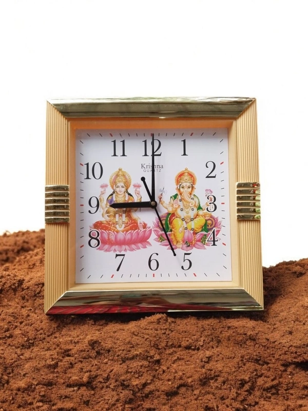 Krishna Quartz Wall Clock  - 26*26 Cm