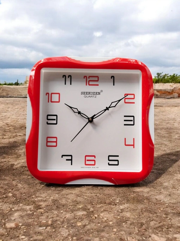Seekozen Quartz Wall Clock 77 - 26*26 Cm
